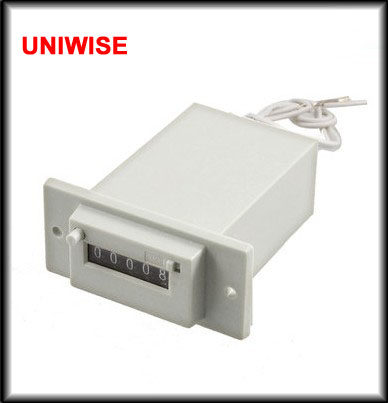 AC 220V 5 Digits Electromagnetic Counter